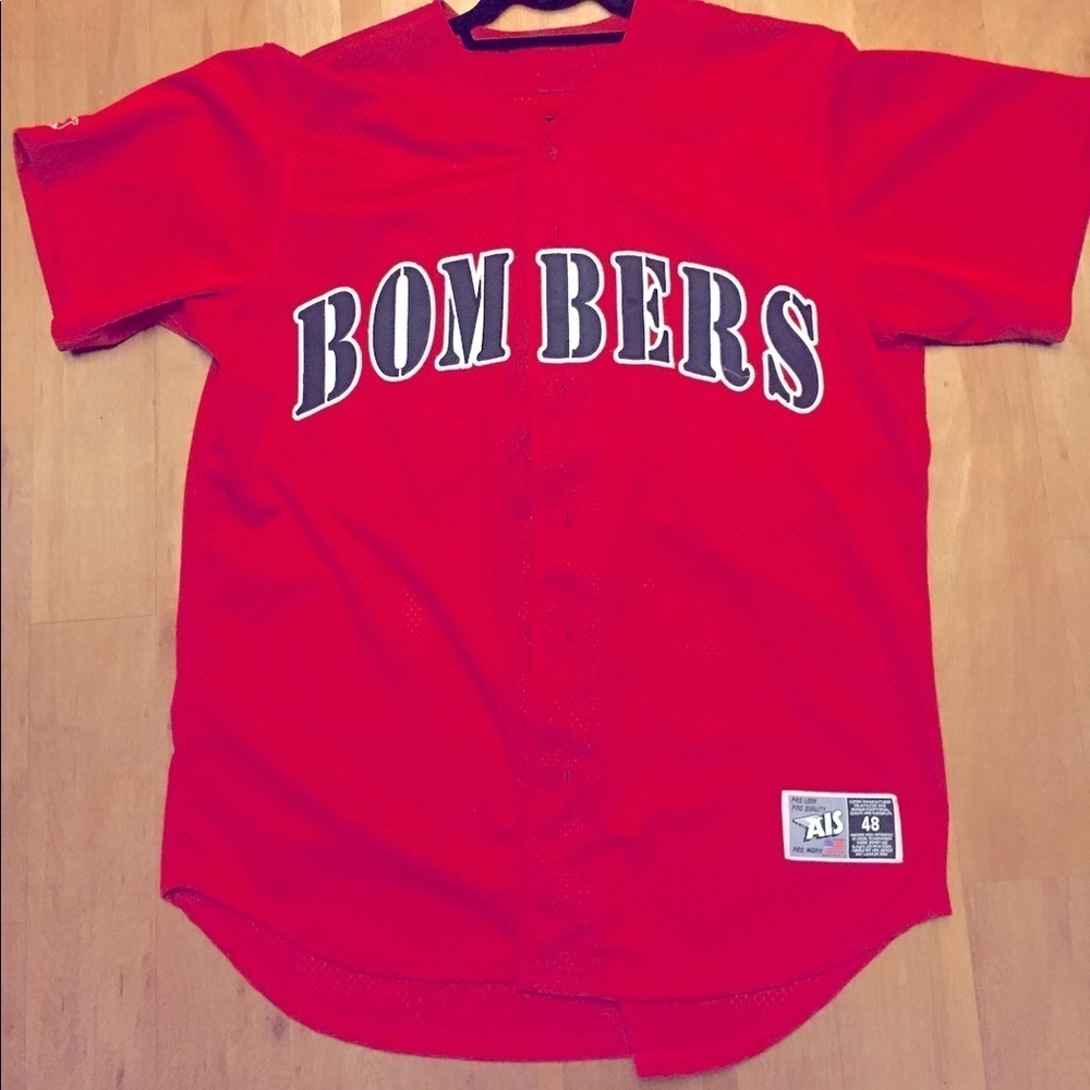 𝅺CUSTOM New York yankees Embroidered Bronx Bombers 42 jerseys Jersey